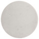 Colette - Round Marble Top Side Table - White And Dark Gray