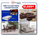 Camila 3 Room Packages With Free TV and Mattress RM-PK-TV-Camila by KM Home