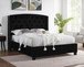 EVA BLACK BED FRAME AND MATTRESS SET BM-PK-EVA-BL by Kassa Mall