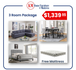 MAVIS 3 ROOM PACKAGES RM-PK-MAVIS by KM Home