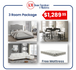 JIN 3 ROOM PACKAGE WITH FREE MATTRESS