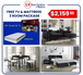 Helda 3 Room Packages with Free TV and Mattress