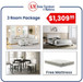 STAVROS 3 ROOM PACKAGES RM-PK-STAVROS by KM Home