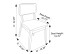 Palmer (White) Dining Set with 4 Abbott (Grey) Dining Chairs | KM Home Furniture and Mattress Store | Houston TX | Best Furniture stores in Houston