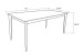 Selena Dining Set - 4 Colins Grey Dining Chairs | KM Home Furniture and Mattress Store | TX | Best Furniture stores in Houston