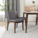 Virginia Dining Chair - Light Gray | KM Home Furniture and Mattress Store | Houston TX | Best Furniture stores in Houston