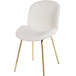 Lucy  Dining Chair - Beige Boucle | KM Home Furniture and Mattress Store | Houston TX | Best Furniture stores in Houston