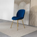 Lucy Dining Chair - Blue Velvet  | KM Home Furniture and Mattress Store | Houston TX | Best Furniture stores in Houston