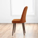 Evette Orange Dining Chair - Burnt Orange | KM Home Furniture and Mattress Store | Houston TX | Best Furniture stores in Houston