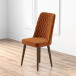 Evette Orange Dining Chair - Burnt Orange | KM Home Furniture and Mattress Store | Houston TX | Best Furniture stores in Houston