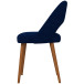 Ariana  Modern Dining Chair -Navy Blue Boucle | KM Home Furniture and Mattress Store | TX | Best Furniture stores in Houston