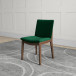 Virginia  Dining Chair - Green Velvet | KM Home Furniture and Mattress Store | Houston TX | Best Furniture stores in Houston