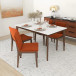 Virginia Dining Chair - Burnt Orange Velvet | KM Home Furniture and Mattress Store | Houston TX | Best Furniture stores in Houston