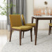Virginia Dining Chair - Gold Velvet | KM Home Furniture and Mattress Store | Houston TX | Best Furniture stores in Houston
