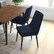 Brighton Dining Chair - Navy Blue | KM Home Furniture and Mattress Store | Houston TX | Best Furniture stores in Houston