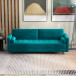 Daphne Sofa - Teal Velvet  | KM Home Furniture and Mattress Store | Top Texas Furniture | Best Furniture stores in Houston