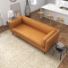 Brooklyn Tan Leather Sofa Couch | KM Home Furniture and Mattress Store | Houston TX | Best Furniture stores in Houston