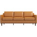 Manhattan Mid century Modern Leather Sofa | KM Home Furniture and Mattress Store | TX | Best Furniture stores in Houston