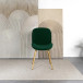 Lucy Dining Chair - Green Velvet | KM Home Furniture and Mattress Store | Houston TX | Best Furniture stores in Houston