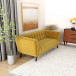 Kano Sofa 78"- Gold Velvet  | KM Home Furniture and Mattress Store | Houston TX | Best Furniture stores in Houston