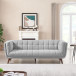 Kano Sofa 86" - Light Gray Fabric | KM Home Furniture and Mattress Store | Houston TX | Best Furniture stores in Houston