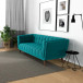 Kano Sofa  86" - Teal Velvet  | KM Home Furniture and Mattress Store | Houston TX | Best Furniture stores in Houston