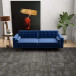 Kirby Sofa - Blue Velvet  | KM Home Furniture and Mattress Store | Houston TX | Best Furniture stores in Houston