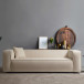 Barcelona Sofa - Cream | KM Home Furniture and Mattress Store | Houston TX | Best Furniture stores in Houston