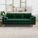 Tessa Sofa -Green Velvet Couch | KM Home Furniture and Mattress Store | Houston TX | Best Furniture stores in Houston