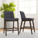 Danilo Dark Gray Counter Stool | KM Home Furniture and Mattress Store | Houston TX | Best Furniture stores in Houston