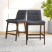 Danilo Dark Gray Counter Stool | KM Home Furniture and Mattress Store | Houston TX | Best Furniture stores in Houston