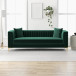 Kendra Sofa 91" - Green Velvet  | KM Home Furniture and Mattress Store | Houston TX | Best Furniture stores in Houston