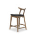 Dora Bar Stool (29" Black Leather) | KM Home Furniture and Mattress Store | Houston TX | Best Furniture stores in Houston