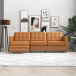 Louis Leather Electric Reclining Sofa -Tan right | KM Home Furniture and Mattress Store | TX | Best Furniture stores in Houston