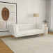 Kano Sofa Large - Beige Boucle  Metal Feet | KM Home Furniture and Mattress Store |  TX | Best Furniture stores in Houston