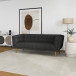Kano Sofa Large-Dark Gray Boucle Metal Feet | KM Home Furniture and Mattress Store |  TX | Best Furniture stores in Houston