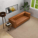Houston Modern Sofa - Cognac Leather Couch | KM Home Furniture and Mattress Store | TX | Best Furniture stores in Houston
