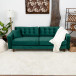 Oregon sofa - Green Velvet  | KM Home Furniture and Mattress Store | Houston TX | Best Furniture stores in Houston