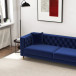 Lewis Sofa (Blue Velvet) | KM Home Furniture and Mattress Store | Houston TX | Best Furniture stores in Houston