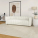Clara Sofa - White Boucle | KM Home Furniture and Mattress Store | Houston TX | Best Furniture stores in Houston