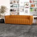 Clara Sofa - Burnt Orange Boucle | KM Home Furniture and Mattress Store | Houston TX | Best Furniture stores in Houston