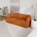 Quinn Sofa - Burnt Orange Boucle | KM Home Furniture and Mattress Store | Houston TX | Best Furniture stores in Houston
