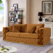 Jordan Sofa (Burnt Orange Velvet) | KM Home Furniture and Mattress Store | Houston TX | Best Furniture stores in Houston