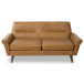 Pena Tan Leather Loveseat Sofa | KM Home Furniture and Mattress Store | TX | Best Furniture stores in Houston