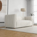 Rosslyn Sofa - White Boucle Couch | KM Home Furniture and Mattress Store | Houston TX | Best Furniture stores in Houston