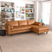 Daphne Leather Sectional Couch -Right Chaise | KM Home Furniture and Mattress Store | TX | Best Furniture stores in Houston