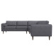 Fordham Corner Sofa - Dark Gray Fabric | KM Home Furniture and Mattress Store | Houston TX | Best Furniture stores in Houston