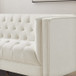 Houston Modern Sofa - White Boucle | KM Home Furniture and Mattress Store | Houston TX | Best Furniture stores in Houston