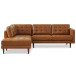 Lugano Leather Sectional Sofa - Left Facing | KM Home Furniture and Mattress Store | TX | Best Furniture stores in Houston