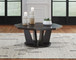 Chasinfield - Dark Brown - Octagon Coffee Table